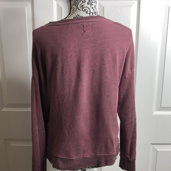 Sundry Equinox Pullover Pink Braid Lightweight 1 S - Picture 3 of 6